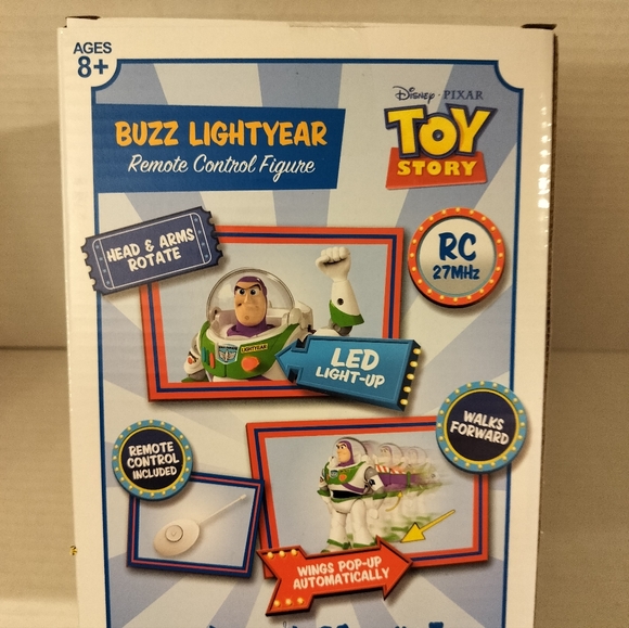 Buzz Lightyear remote control figure NEW - Picture 4 of 4